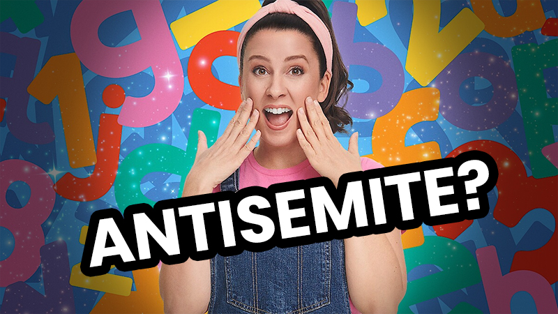 Ms. Rachel, Antisemite of the Year?